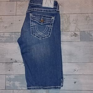 L.A. IDOL Bermuda Jean shorts